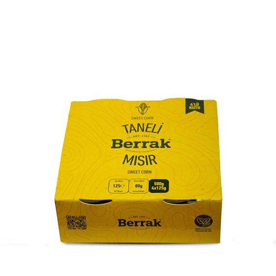 Tane Mısır Konservesi 125*4 ml